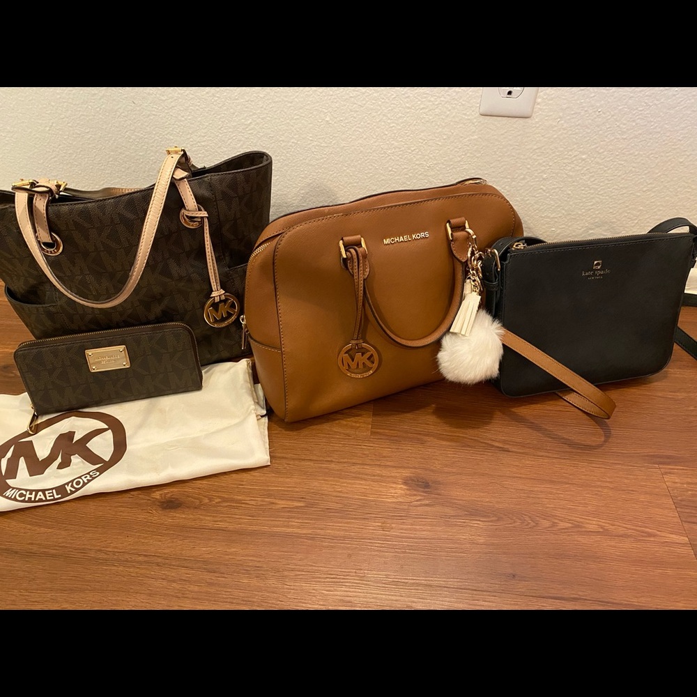 Michael Kors and Kate Spade Handbags